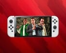 Port de GTA 5 exibido em um console Switch OLED