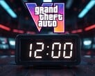 Relógio de contagem regressiva para os horários de desbloqueio do GTA 6 exibidos