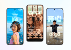 Papéis de parede da tela de bloqueio do HarmonyOS 6 (Fonte da imagem: Huawei)