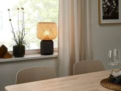 A lâmpada com alto-falante IKEA SYMFONISK com Wi-Fi tem uma nova tonalidade de bambu (Fonte de imagem: IKEA)