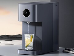 A Xiaomi Mijia Desktop Drinking Machine Smart Edition pode ser automatizada usando a tecnologia NFC. (Fonte da imagem: Xiaomi)