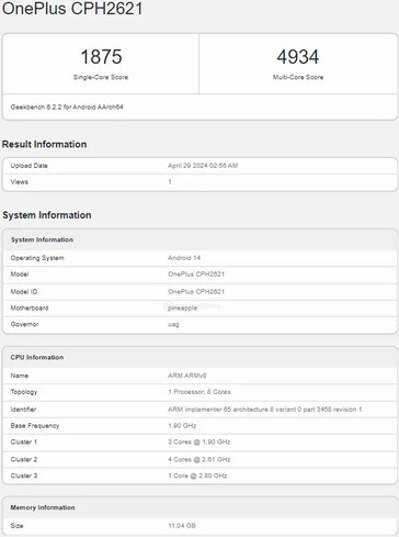 O "Nord 4" aparece no Geekbench...