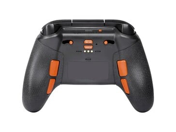 O controle do Borderlands 4 tem quatro botões traseiros e paradas de gatilho. (Fonte da imagem: PowerA)