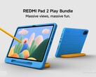 O pacote do Redmi Pad 2 Play ainda não tem preço e data de lançamento. (Fonte da imagem: Xiaomi)