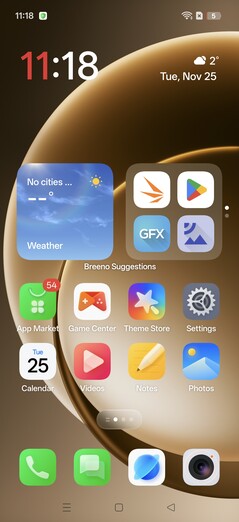 Software do OnePlus 13 (ColorOS)