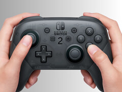 Maquete do controle do Nintendo Switch 2 Pro (Fonte da imagem: Nintendo of America)