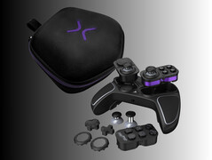 Os acessórios Victrix Pro BFG Reloaded incluídos são mostrados (Fonte da imagem: Turtle Beach PR)