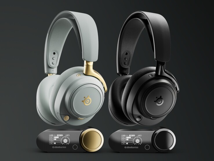 Arctis Nova Elite em ambas as cores. (Fonte da imagem: SteelSeries)