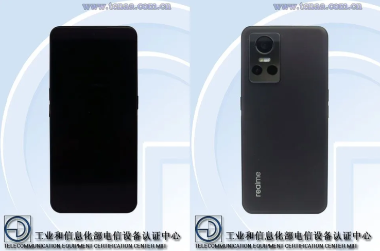 O "Realme GT Neo3" em TENAA. (Fonte: TENAA)