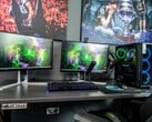 Uma configuração de PC com dois monitores (Fonte da imagem: Ella Don via Unsplash)