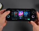 O console portátil Anbernic RG 55G1 possui uma tela IPS de 5,5 polegadas com resolução de 1080p.