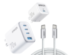 O pacote de carregadores de parede de 70W/30W da Anker tem um preço relativamente baixo. (Fonte da imagem: Costco, editado)