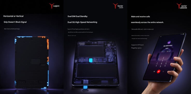 As características de rede móvel do próximo tablet para jogos (tradução automática)