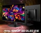 O MAG 322UP QD-OLED E16 contém o mesmo painel QD-OLED Gen 3 que o MAG 321UP do ano passado. (Fonte da imagem: MSI)