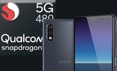 Foi relatado que o próximo Xperia Compact terá um display de 5,5 polegadas. (Fonte da imagem: Qualcomm/OnLeaks+Voice - editado)