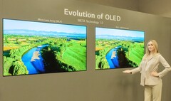 As TVs LG G3 OLED Smart TVs devem ter painéis mais brilhantes e mais eficientes do que as TVs LG OLED Smart mais antigas. (Fonte de imagem: LG Display)