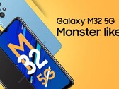 O último telefone 5G Galaxy M-series. (Fonte: Samsung)