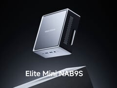 O Minisforum NAB9S mede 127 x 127,5 x 54,7 mm e pesa aproximadamente 570 g.