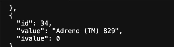 O Snapdragon 8 Gen 5 conta com a GPU Adreno 829 da Qualcomm. (Fonte da imagem: Geekbench)