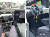 Imagens vazadas do interior do Cybertruck revelam um design minimalista que pode não ser para todos. (Fonte da imagem: Clube de Proprietários do Cybertruck)