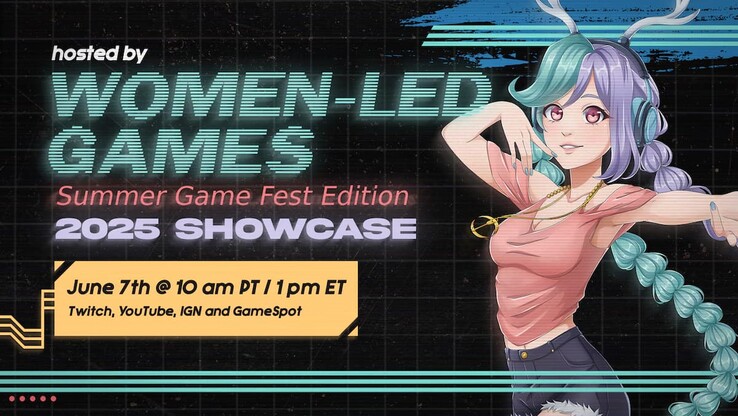 Mostra de jogos liderados por mulheres