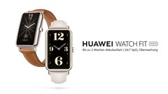 O Watch Fit Mini poderá ficar disponível na China em breve. (Fonte: Huawei) 