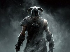 Imagem oficial do famoso jogo Skyrim. (Fonte da imagem: PlayStation Store)