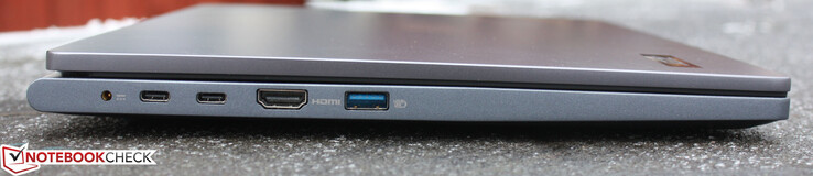 Alimentação, 2 Thunderbolt com USB-C Power Delivery (PD), HDMI, USB 3.2 Gen 2x2 20 Gbps