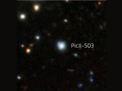 Uma imagem da estrela PicII 503