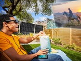 Os óculos Nreal Air AI estarão disponíveis no Reino Unido no final desta primavera. (Fonte da imagem: EE)