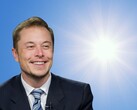 Elon Musk aparentemente quer combater as mudanças climáticas escurecendo o sol com uma frota de satélites de IA. (Fonte da imagem: jplenio/Pixabay; Tumisu/Pixabay) 