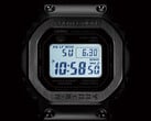O Casio G-Shock GMW-B5000D-1 (na foto) vem com uma sólida parte traseira com trava de parafuso e foi tratado com DLC para resistir ao desgaste. (Fonte da imagem: Casio)