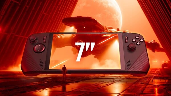 O Acer Nitro Blaze Link tem uma tela Full HD de 7 polegadas.