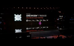 A AMD revelou três novos processadores com cache em V 3D no CES 2023 (imagem via AMD)