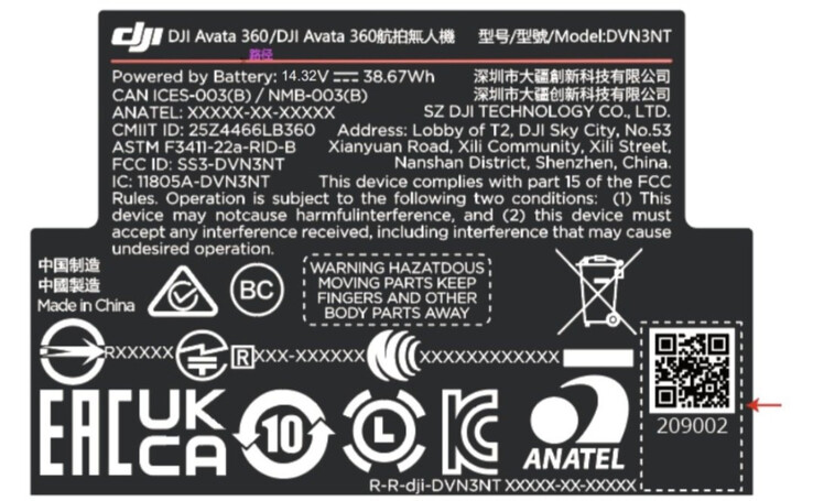 (Fonte da imagem: FCC via @Drones19170668)