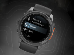 A Garmin removeu rapidamente qualquer menção às opções de conectividade LTE de seu aplicativo Connect após o vazamento do mês passado. (Fonte da imagem: Garmin - editado)