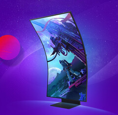 A Samsung fez alguns ajustes no Odyssey Ark com a nova edição G97NC. (Fonte da imagem: Samsung)