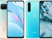 A Xiaomi Mi 10T Lite tem o OnePlus Nord em sua mira. (Fonte da imagem: Xiaomi/OnePlus - editado)