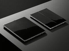 O Oppo Find N5 e o OnePlus Open 2 devem superar o Galaxy Z Fold6 no que diz respeito à visibilidade dos vincos da tela. (Fonte da imagem: Pete Lau)