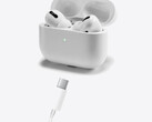 Apple poderá revelar AirPods que carregam via USB-C no evento da empresa em 12 de setembro. (Imagem via Apple w/ edits)