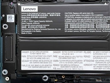 Informações sobre a bateria