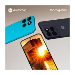 O Moto G Max está disponível nas cores grafite e azul