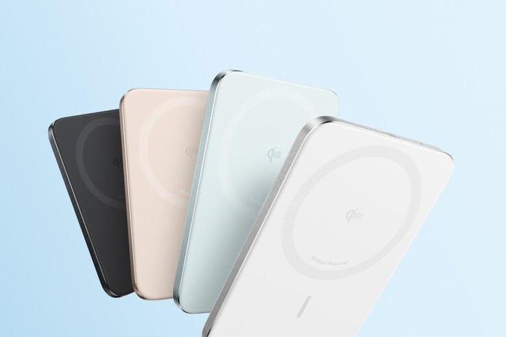 Agora há quatro cores do Anker Nano Power Bank (5K, MagGo, Slim). (Fonte da imagem: Anker)