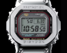 Espera-se que o relógio Casio G-Shock GMW-B5000D Orange Line seja semelhante ao relógio GMW-B5000D-1C da linha vermelha (acima). (Fonte da imagem: Casio)