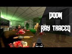 Um caminho traçado do jogo dos anos 90 Doom está agora disponível. (Fonte da imagem: Sultim-t via GitHub)