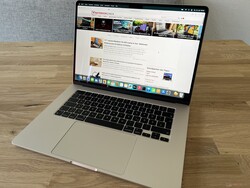 Em análise: Apple Macbook Air 15 M2. Dispositivo de teste fornecido por Apple Germany.
