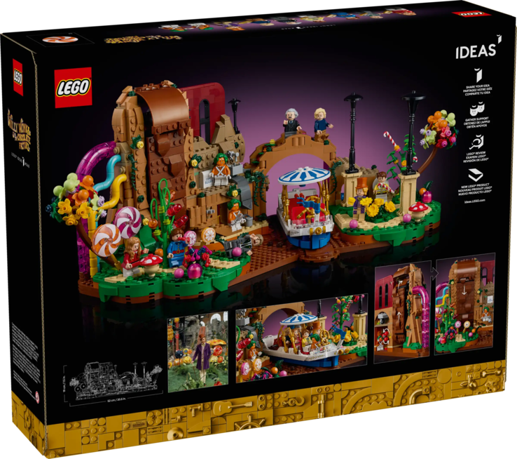 Uma imagem mostrando a nova caixa do conjunto LEGO. (Fonte da imagem: LEGO) 