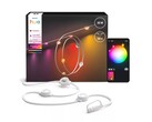 A Philips Hue lançou as Festavia Permanent String Lights (foto) na Europa. (Fonte da imagem: Philips Hue)
