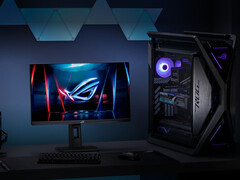 O ROG Strix Ace XG248QSG receberá um lançamento global. (Fonte da imagem: Asus)