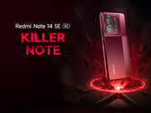 O Redmi Note 14 SE contará com o Dimensity 7025 Ultra. Na foto: uma imagem promocional do telefone de médio porte. (Fonte da imagem: Xiaomi)